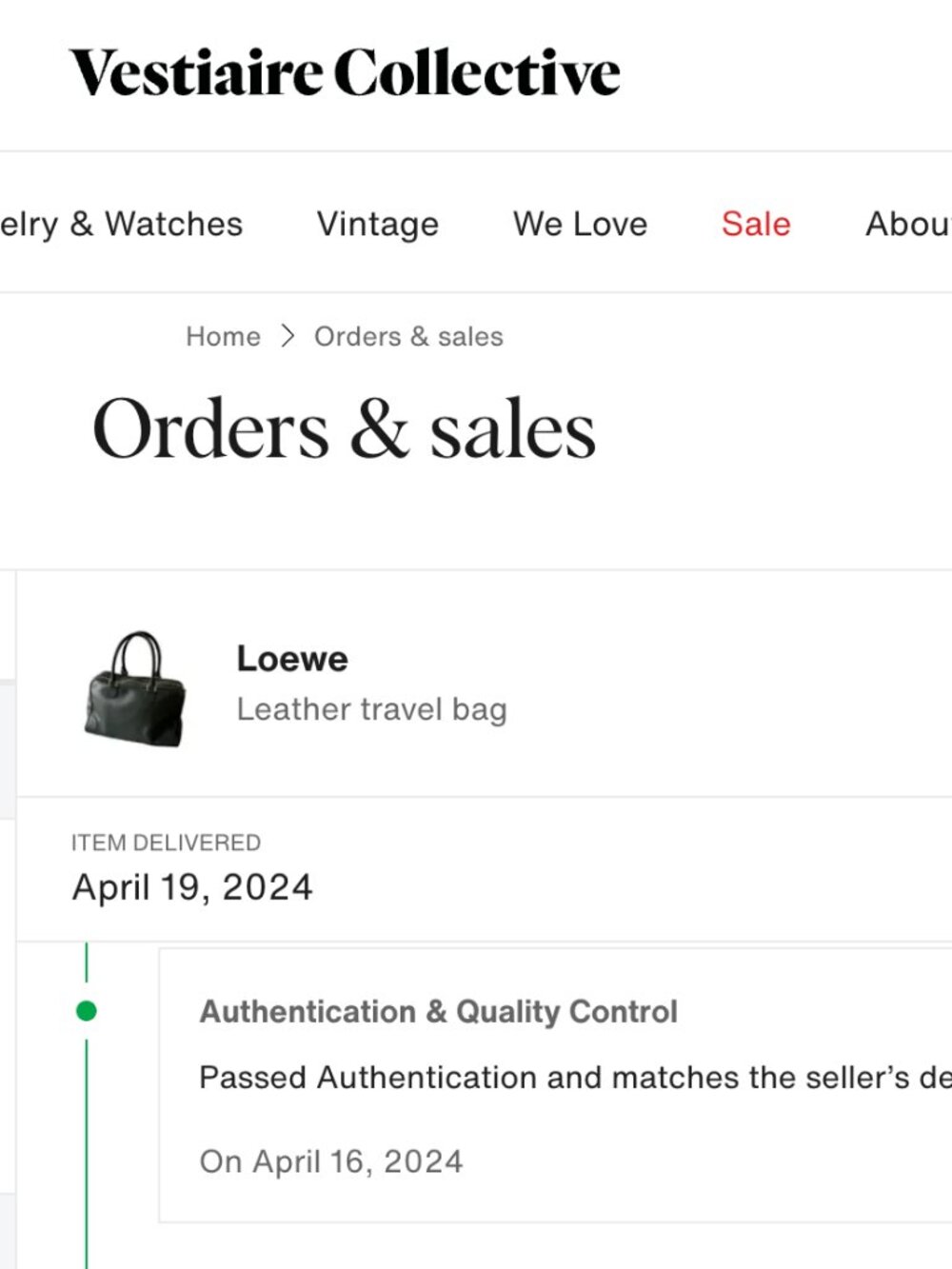 LOEWE Leather Boston / Weekender Travel Bag – Forest Green (RARE) with Dust Bag - Picture 14 of 14